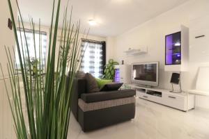 Telewizja i/lub zestaw kina domowego w obiekcie Apartments Medulin - Orijeta