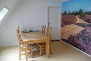 Dining area in a panziókat