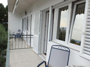 Balkón alebo terasa v ubytovaní Apartmani Stipan
