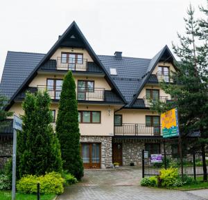 Budynek, w którym mieści się obiekt B&B