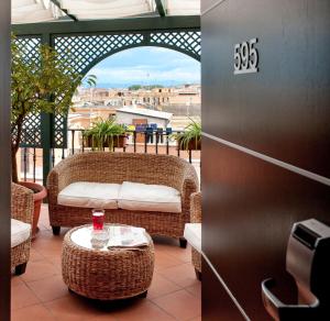 Balcone o terrazza di c-hotels Fiume