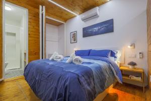 Posteľ alebo postele v izbe v ubytovaní Apartamento de diseño centro Sevilla. WiFi/AC