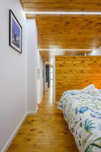 Posteľ alebo postele v izbe v ubytovaní Apartamento de diseño centro Sevilla. WiFi/AC