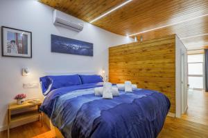 Posteľ alebo postele v izbe v ubytovaní Apartamento de diseño centro Sevilla. WiFi/AC