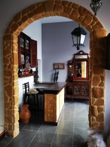 Kuhinja oz. manjša kuhinja v nastanitvi Kipros Accommodation