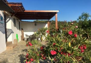 Vonkajšia záhrada v ubytovaní Finca Valle Corchoso