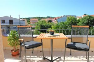 Balkón nebo terasa v ubytování Iva Apartmani