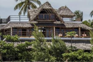 Zahrada ubytování Palafitta Zanzibar