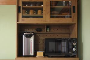 Dapur atau dapur kecil di Guest House hachi hachi