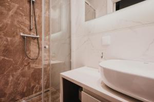 Łazienka w obiekcie ZEUS Design Apartments Wasserwelt