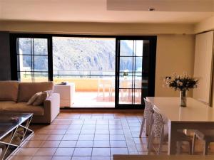 A seating area at Atico con Impresionantes Vistas