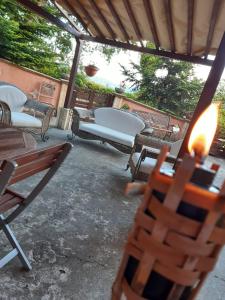 Posezení v ubytování Georgerock + 4 fotografie