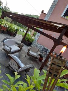 Posezení v ubytování Georgerock