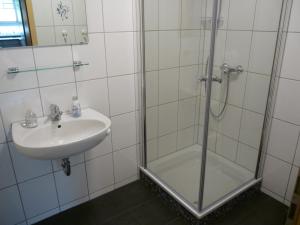 Koupelna v ubytování Ferienwohnung Schwarzwaldrand