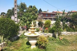 Zahrada ubytování Casa Cabaleira