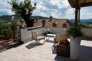 Nespecifikovaný výhled na hory nebo výhled na hory při pohledu z bed and breakfast