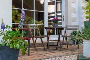 Ein Garten an der Unterkunft Domizil am Kaitzbach