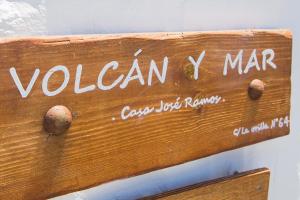 Certifikát, hodnocení, plakát nebo jiný dokument vystavený v ubytování Casa Volcán y Mar