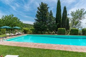 Bazén v ubytování Borgo Fastelli - House in historical Borgo in Tuscany - Susino nebo v jeho okolí