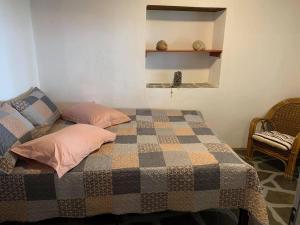 Кровать или кровати в номере Grandmas Paradise Villa