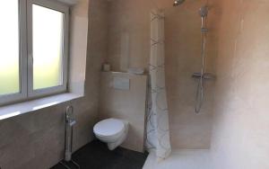 Koupelna v ubytování Haus Sonnenschein