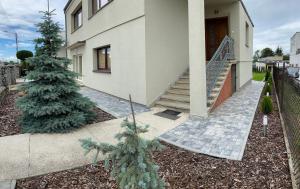Budynek, w którym mieści się apartament