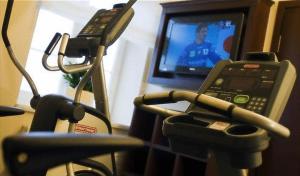 Fitness centrum a/nebo fitness zařízení v ubytování Wieniawa