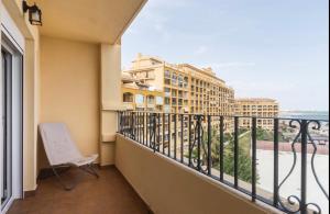 Balkón alebo terasa v ubytovaní Sea view Port Saplaya Apartments,2