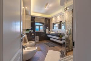 Ванная комната в Apartments Belmat