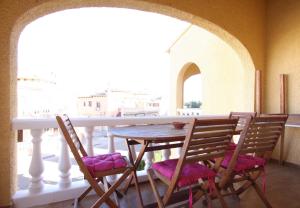Balkón alebo terasa v ubytovaní Apartamento Dúplex Aldebaran by costablancarent