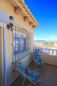 Balkón alebo terasa v ubytovaní Apartamento Dúplex Aldebaran by costablancarent