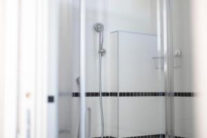 Koupelna v ubytování Hotel Primiana
