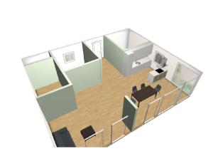 The floor plan of Haus Arendsee