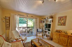 Posezení v ubytování Appartements Barcelonette by PraLoup Vacances