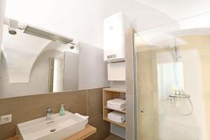 Koupelna v ubytování Stylische Cityapartments Benedikt + 37 fotografií