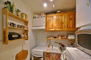 Kuchyň nebo kuchyňský kout v ubytování Appartements Barcelonette by PraLoup Vacances