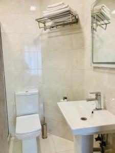 Vannituba majutusasutuses Hotel Tsereteli