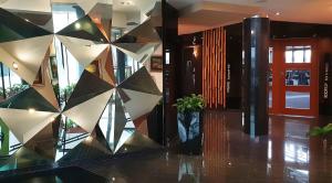 Vstupní hala nebo recepce v ubytování Hotel Arka
