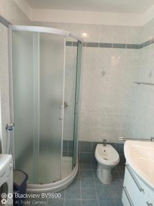 Koupelna v ubytování Apartments Vodarić Loznati