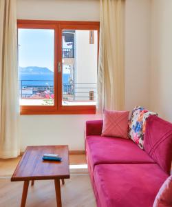 Zona de estar de Çınarlar Apart Hotel KAŞ