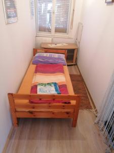 Postel nebo postele na pokoji v ubytování Krisztián Vendégház
