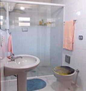 Phòng tắm tại PIccolo Borgo Antico - Rifugio del Falco