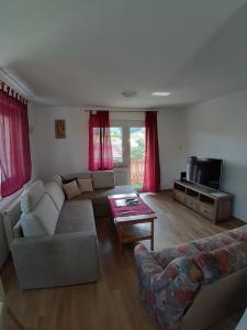 Posezení v ubytování Apartma Dominik