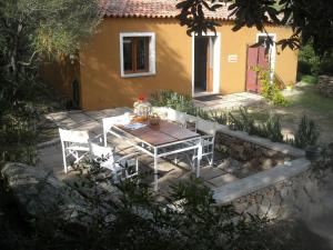 A garden outside LI PIREDDI