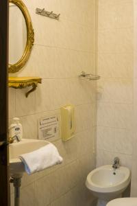 Koupelna v ubytování Hotel Abaco