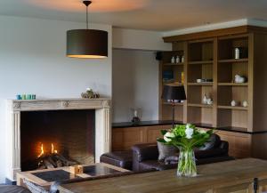 Posezení v ubytování B&B Domaine du Vieux Chêne