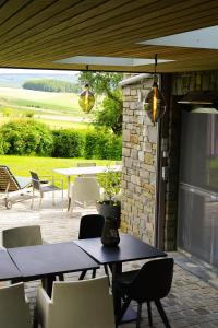 Balkón nebo terasa v ubytování B&B Domaine du Vieux Chêne