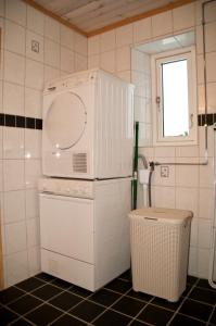 Koupelna v ubytování Nickarve Gård Hejdeby + 37 fotografií