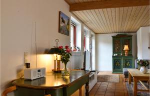 Kuchyň nebo kuchyňský kout v ubytování Stunning Apartment In Gilleleje With 1 Bedrooms And Wifi