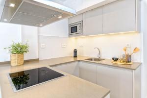 Kuchyňa alebo kuchynka v ubytovaní iloftmalaga Studio Apartments